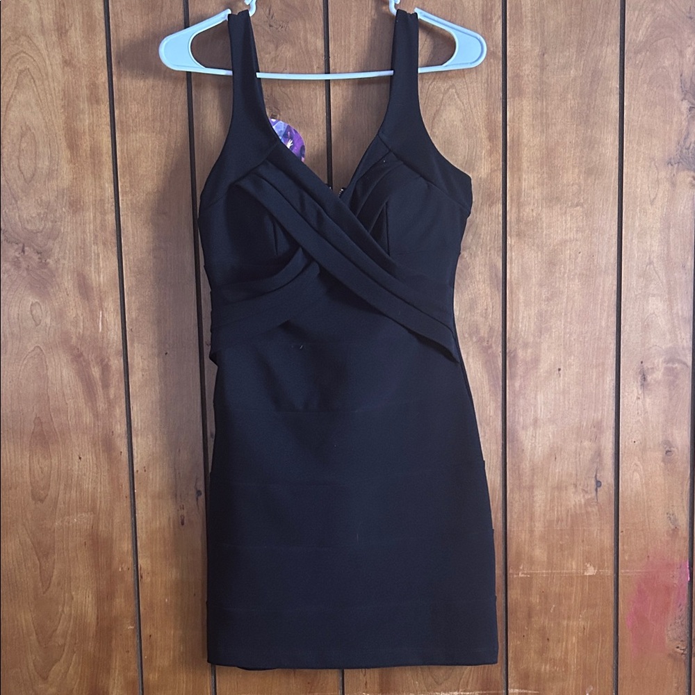 Windsor Black Mini Dress